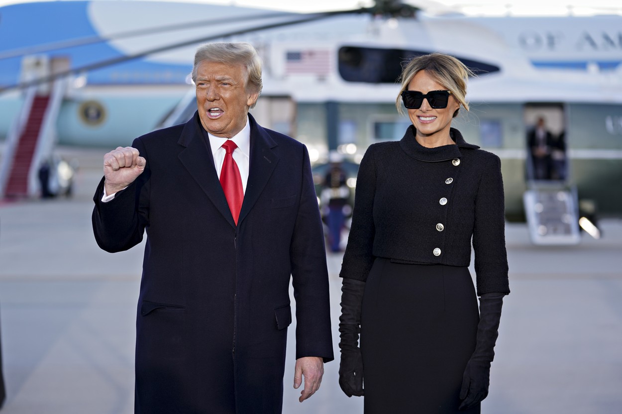 Donald și Melania Trump s-au vaccinat împotriva Covid-19 în secret, când încă se aflau la Casa Albă