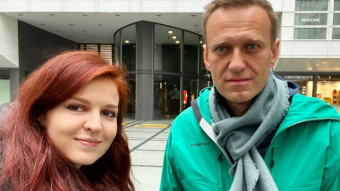 Kira Iarmîş și Alexei Navalnîi