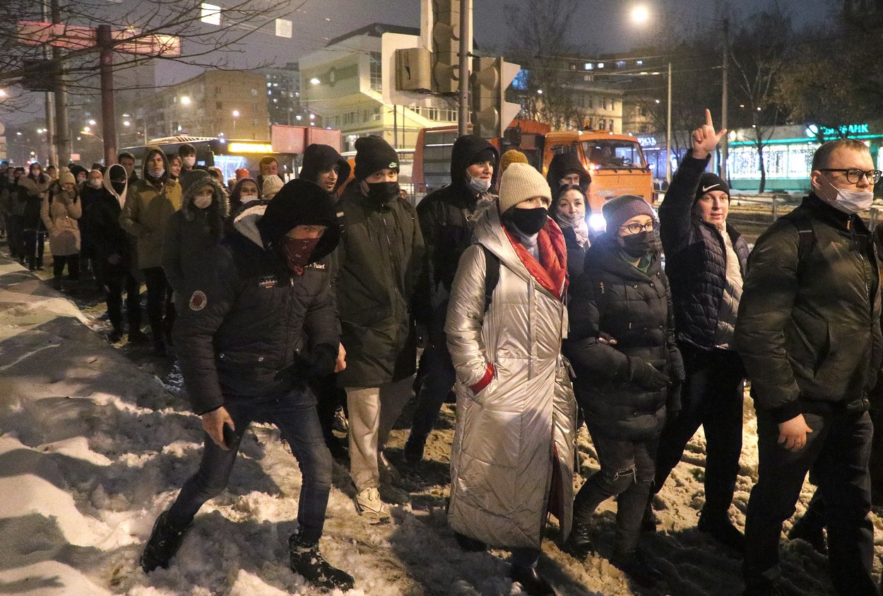 Proteste în Rusia. Moscova cere „explicații” Ambasadei SUA