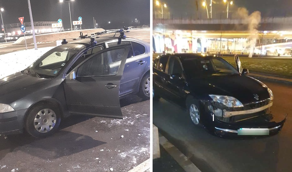 Polițiștii au prins un bărbat care a furat două mașini, după ce amenințase pe un altul cu cuțitul. Urmărire prin București