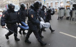 Protests in support of Navalny in Russia