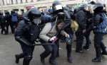 Protests in support of Navalny in Russia