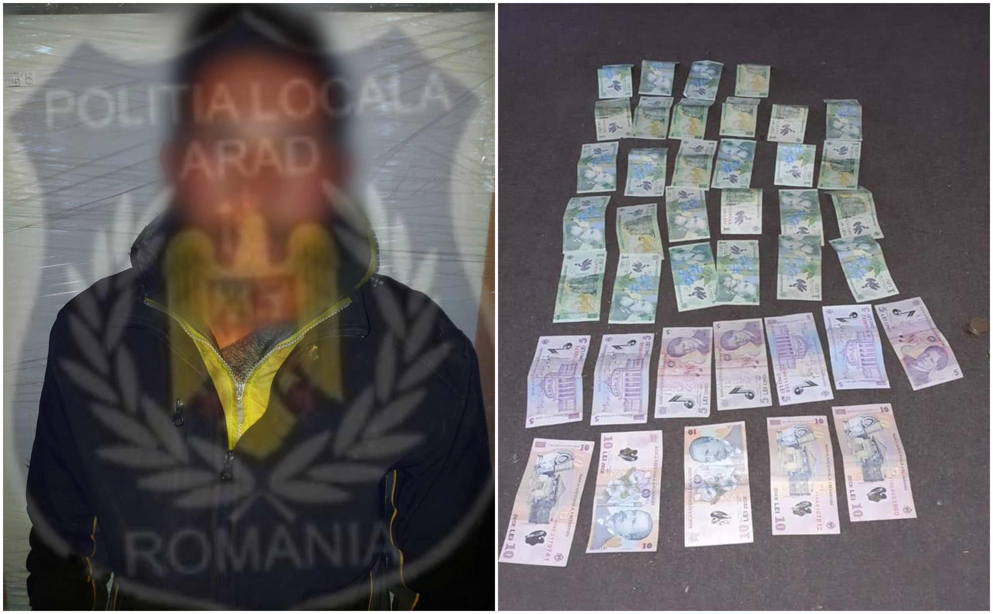 Zeci de oameni s-au revoltat după ce polițiștii arădeni au confiscat 113 lei de la un cerșetor