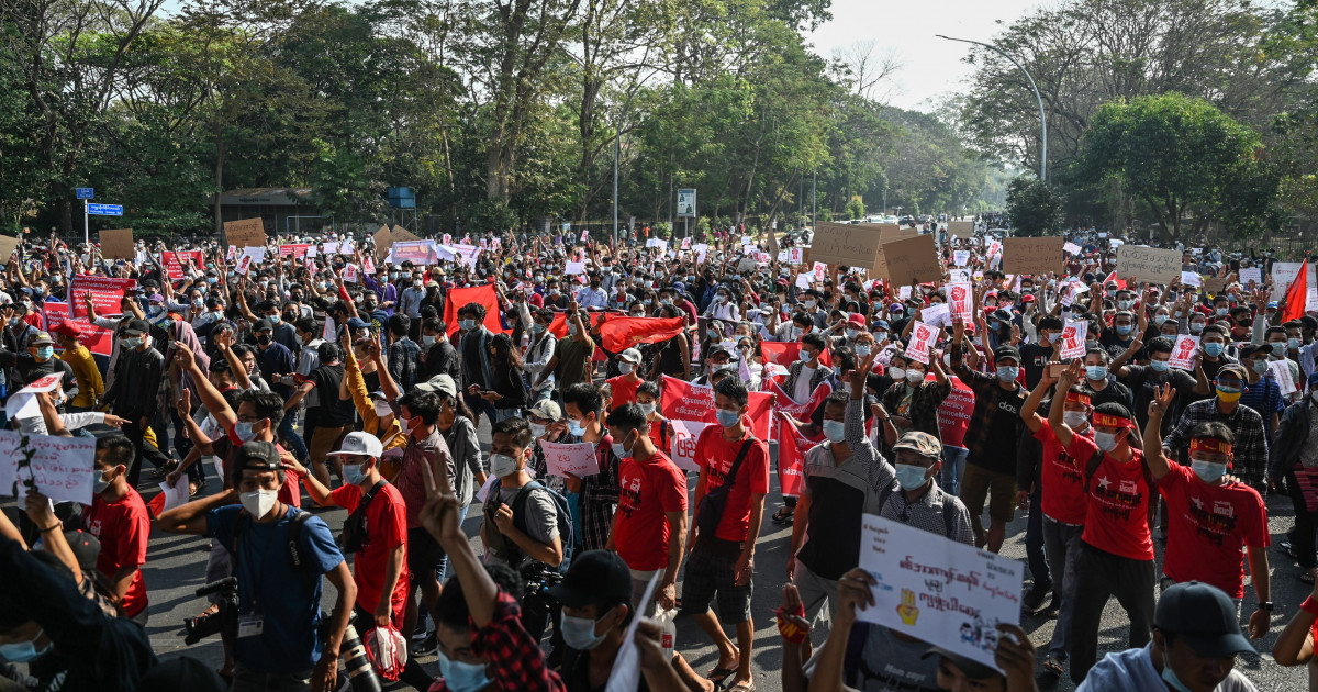 Struggles against regime change are intensifying in Myanmar.  “We will continue until we get democracy”