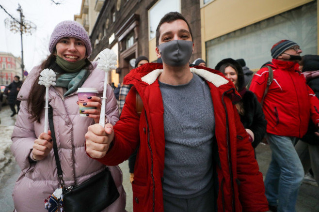 protest anti-Putin la Moscova