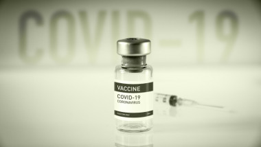 flacon de vaccin anticovid