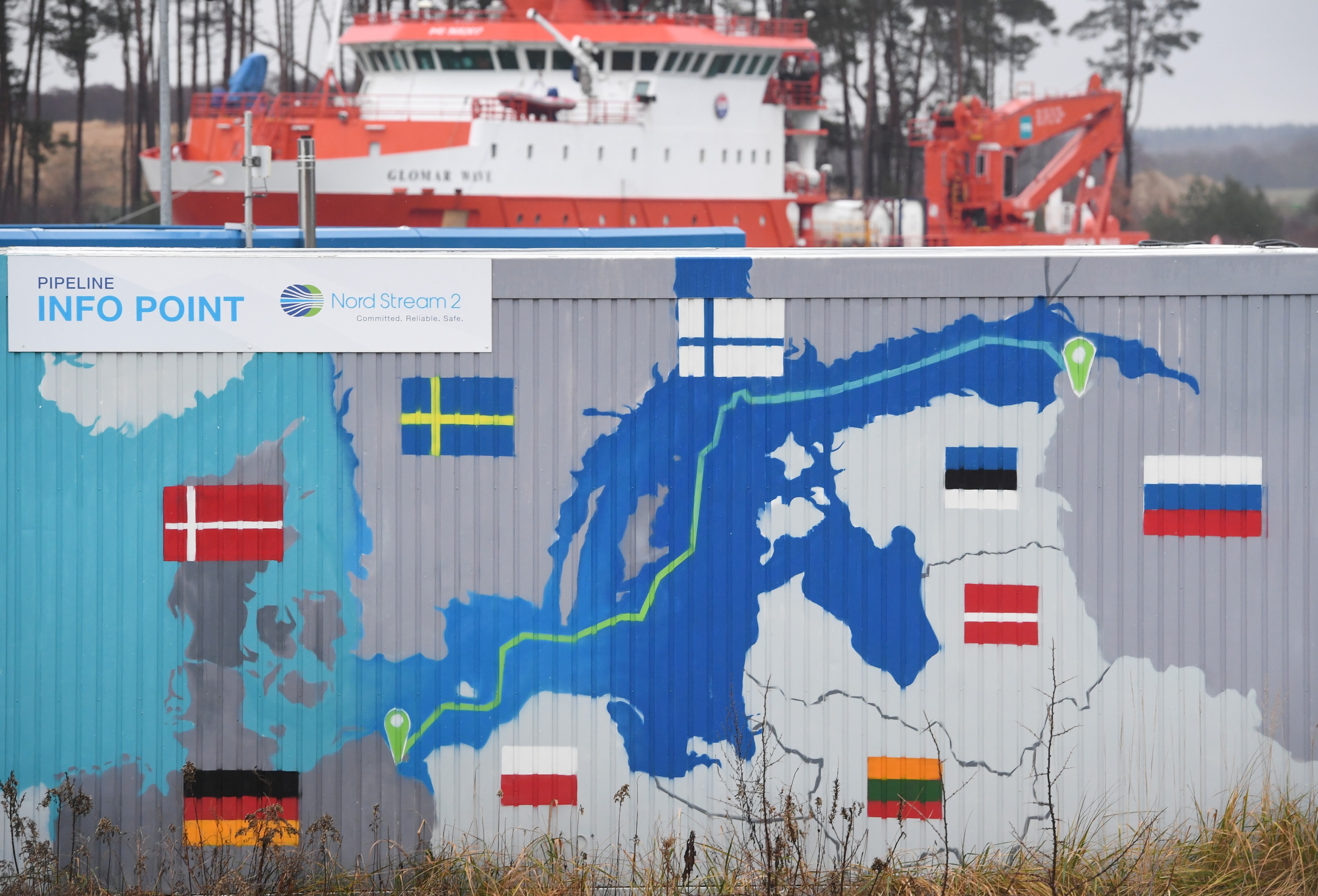 Gazele s-au scumpit în Europa imediat după ce Germania a suspendat procedura de aprobare a gazoductului Nord Stream 2
