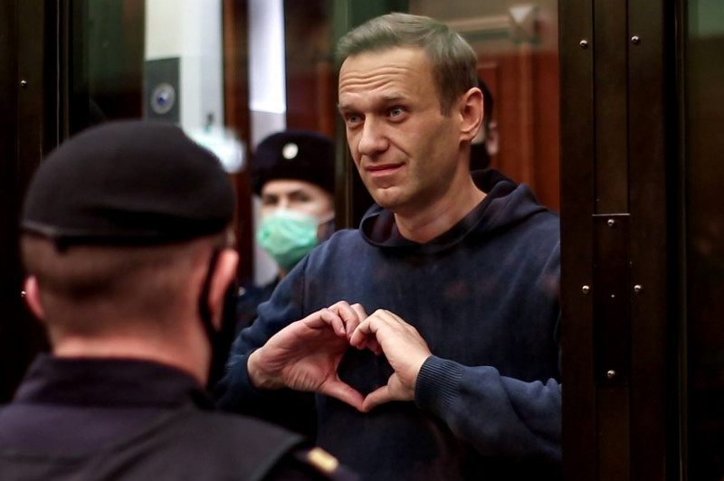 Alexei Navalnîi, gest de iubire pentru soția sa