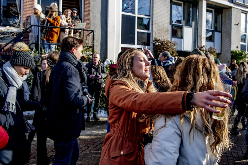 Daily life, Amsterdam, Netherlands - 14 Feb 2021