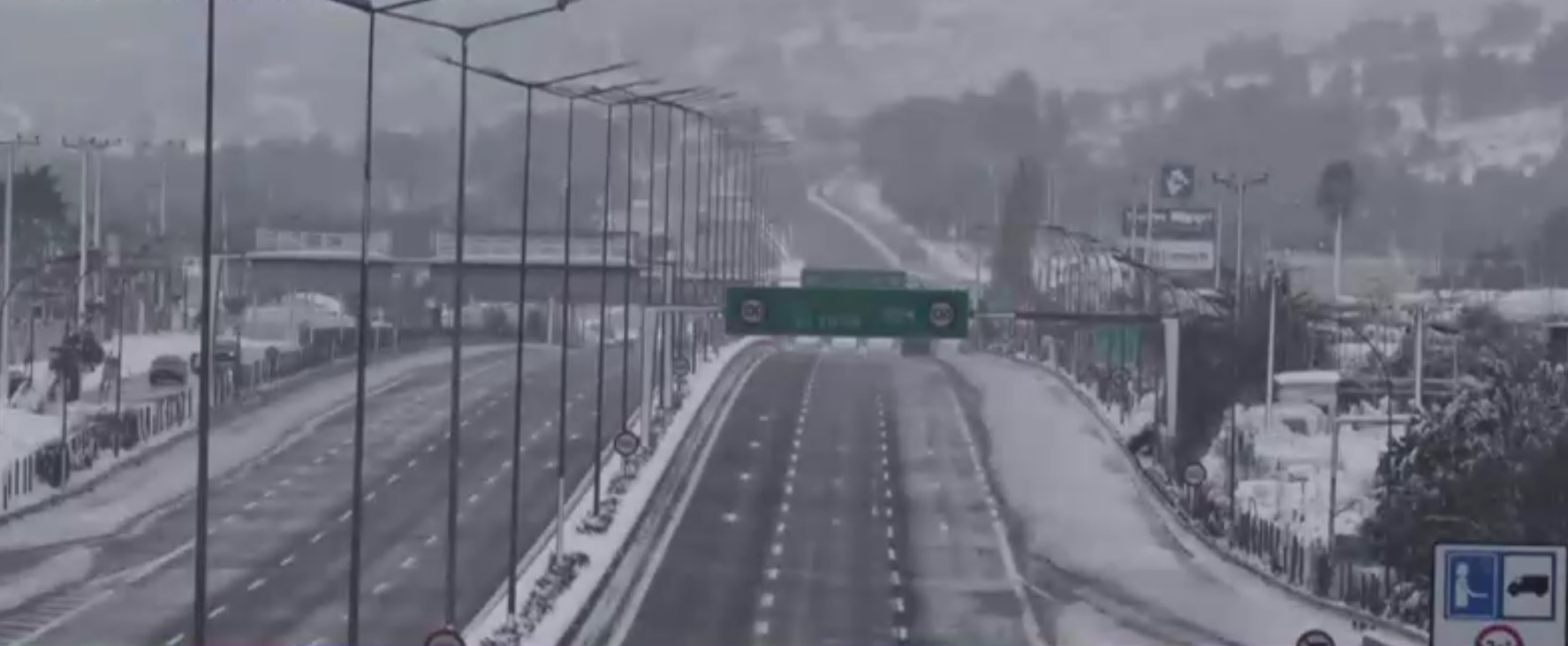 Atenționare de călătorie pentru Grecia: Autostrada spre Atena, închisă din cauza frontului de aer polar "Medeea"