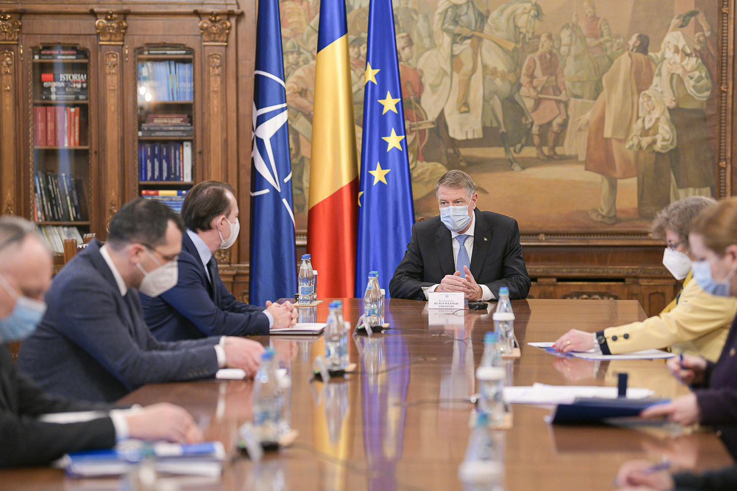 Ședință la Cotroceni. Klaus Iohannis va discuta cu Florin Cîțu și miniștrii din Guvern despre fondurile europene pentru redresare