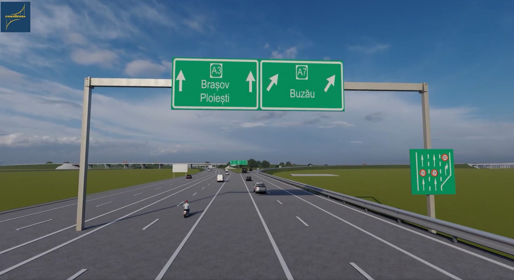 Compania de Drumuri anunță că este gata macheta virtuală a autostrăzii Ploiești-Buzău