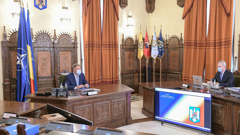 Klaus Iohannis a convocat CSAT pentru a aproba bugetele instituțiilor din domeniul securității naționale