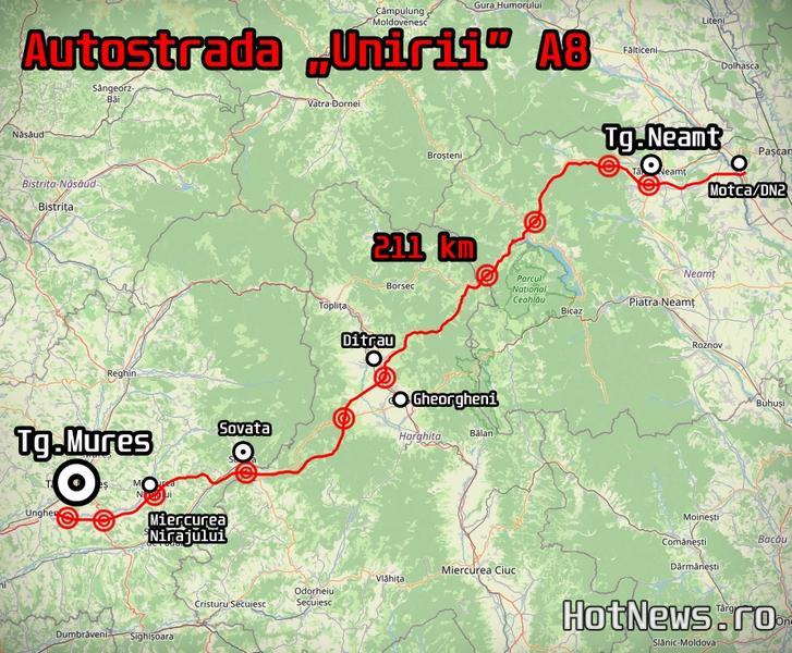 Constructorul român UMB a cerut rezilierea și încetarea „amiabilă” pe două loturi ale Autostrăzii A8. Care este „mărul discordiei”