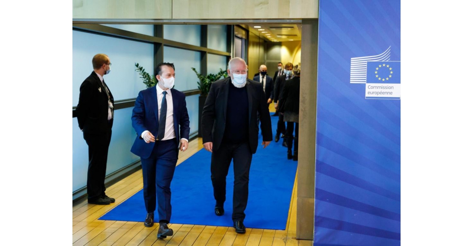 Florin Cîțu a cerut la Bruxelles ca economia României să nu fie împovărată cu cerințele din Pactul Ecologic European