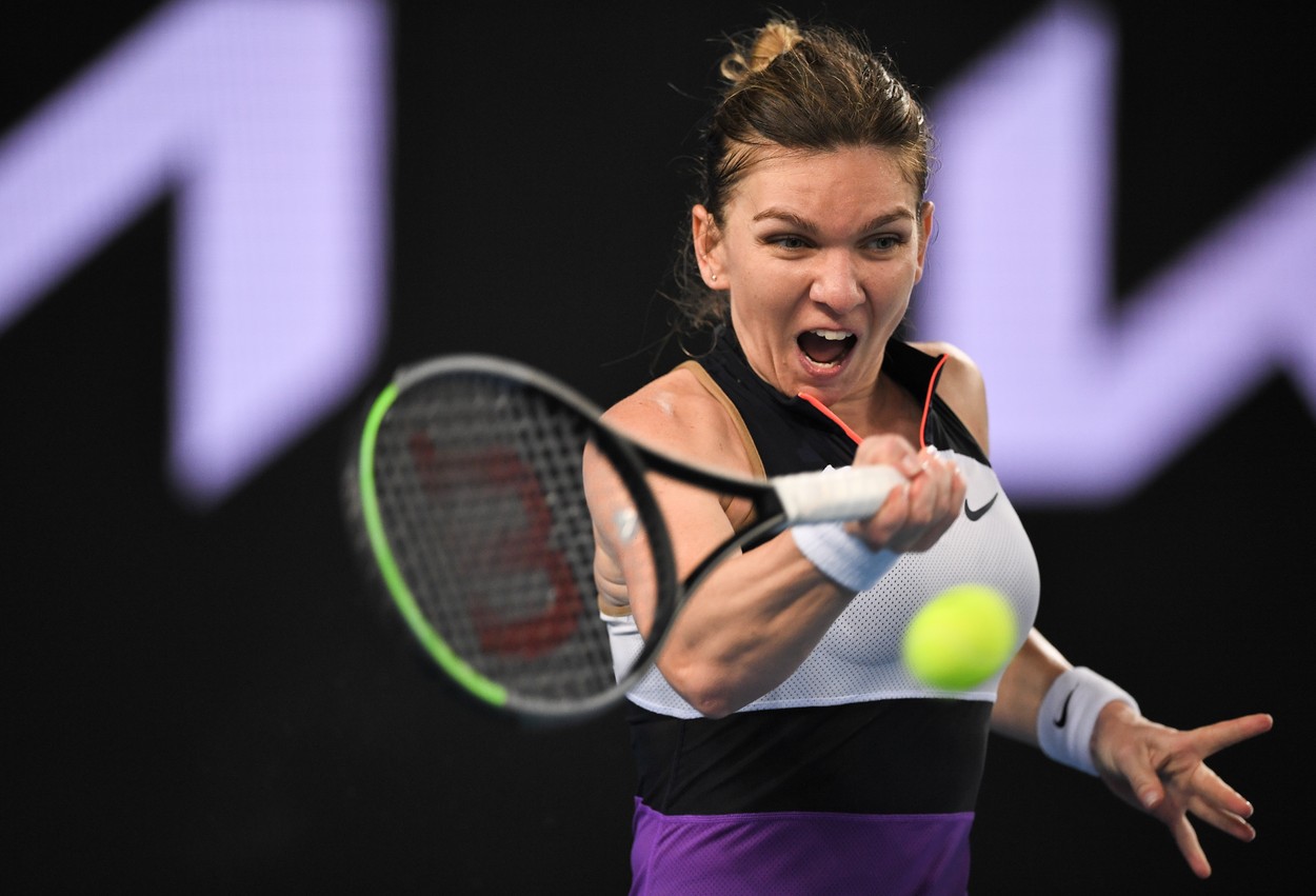 Simona Halep s-a calificat în sferturile de finală la Australian Open