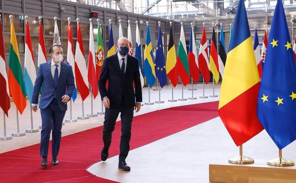 Florin Cîțu, întâlnire cu Charles Michel și Ursula von der Leyen la Bruxelles