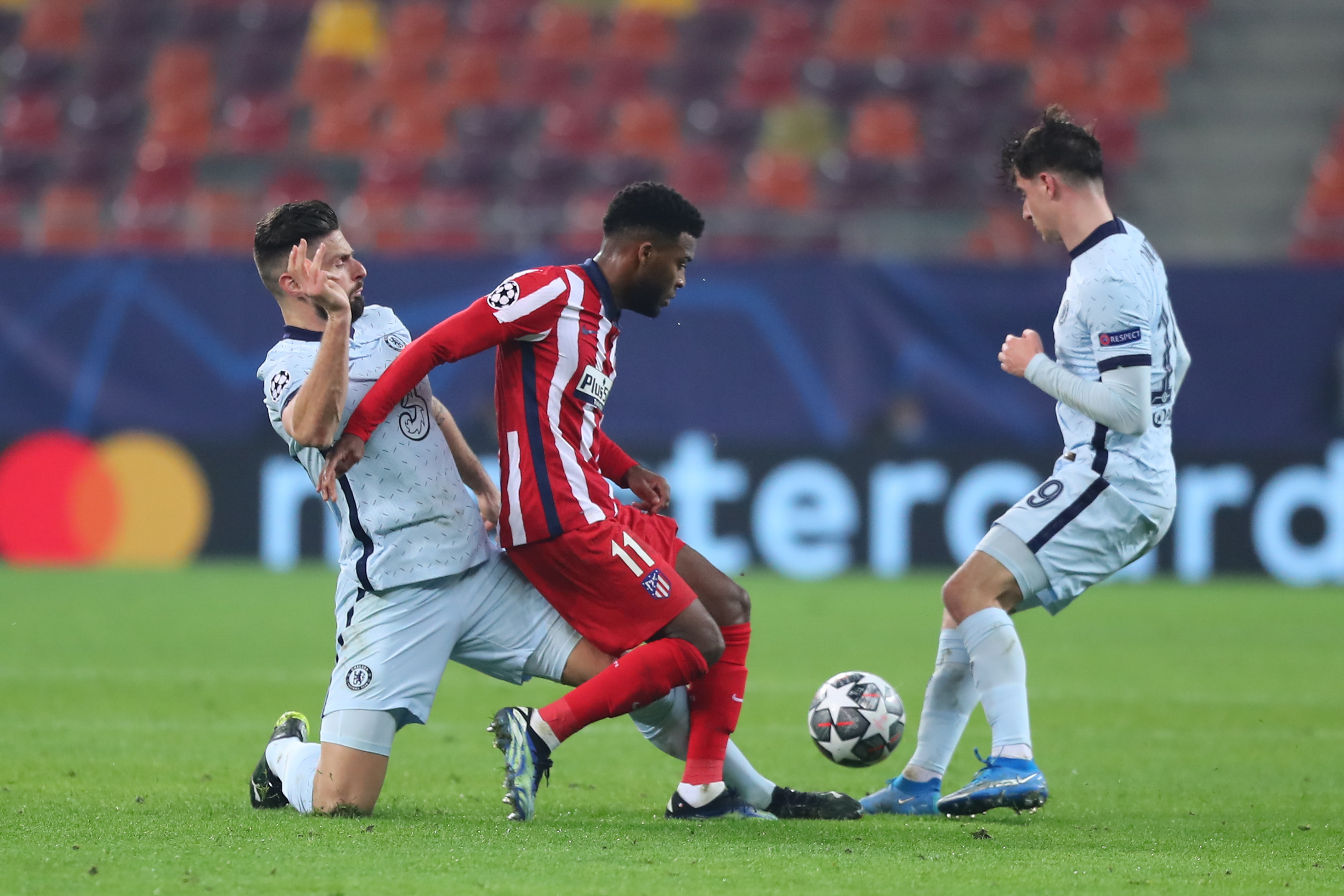Chelsea a învins-o pe Atletico Madrid cu 1-0, în meciul de la Bucureşti din Liga Campionilor