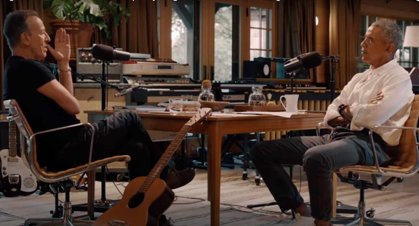 Barack Obama și Bruce Springsteen împărtășesc detalii emoționante din copilăre. „La prima vedere nu avem multe în comun”