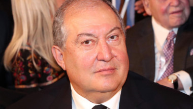 Preşedintele Armeniei, Armen Sarkissian, portret