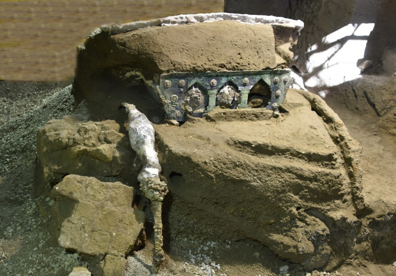 The Parade Float Of Civita Giuliana, The Last Extraordinary Discovery Of Pompei