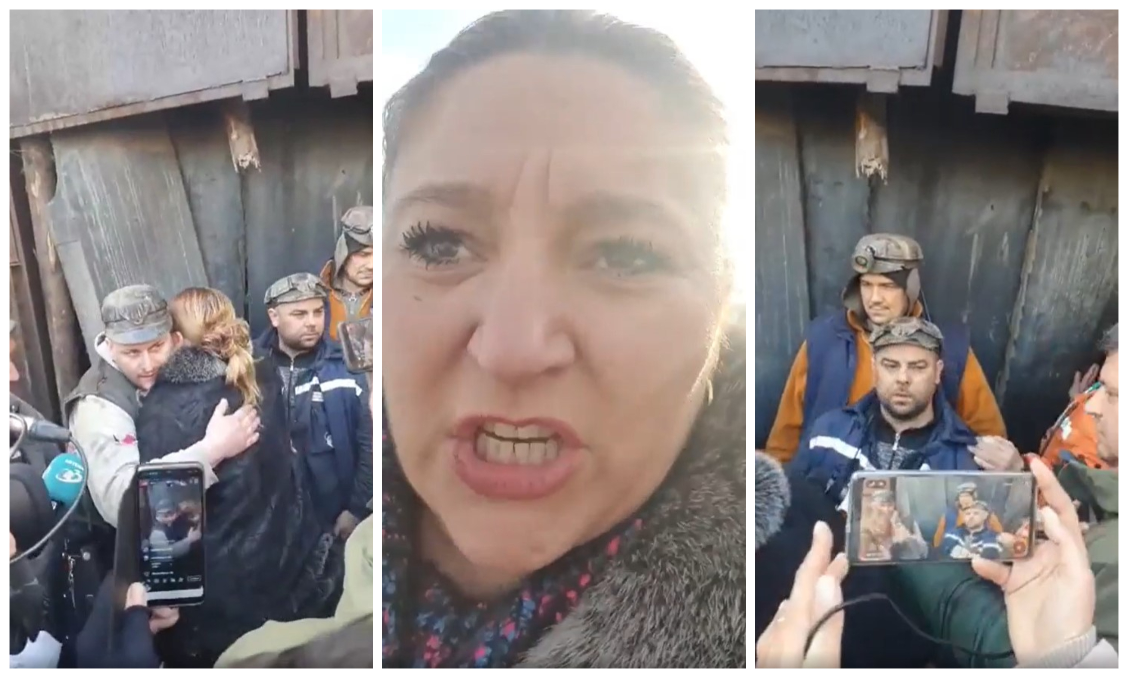 Continuă protestele minerilor. Liderii AUR și Diana Șoșoacă, exclusă din partid, se întrec în confiscarea manifestației