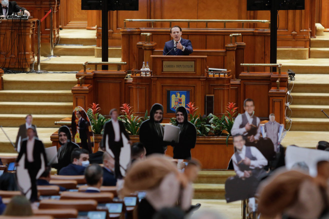 Dezbateri „Ora premierului”. Foto: INQUAM Photos/George Călin