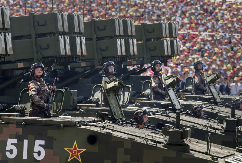 China Holds Military Parade To Commemorate End Of World War II In Asia