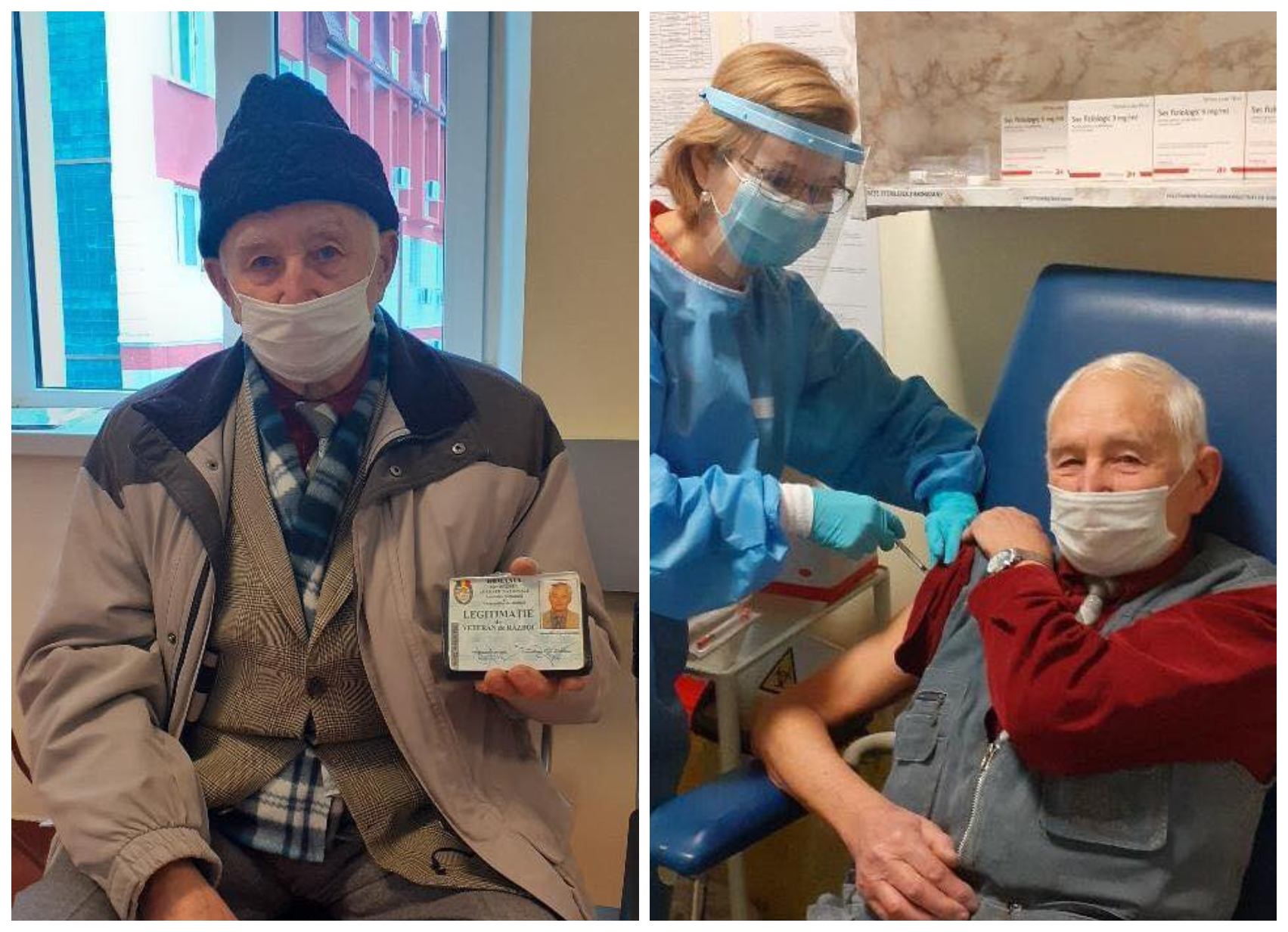 Primul vaccin făcut după 85 de ani. Povestea impresionantă de viață a veteranului Sabin Husariu