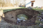 Earthquake damage, Mecencani, Croatia - 16 Feb 2021