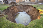 Earthquake damage, Mecencani, Croatia - 16 Feb 2021