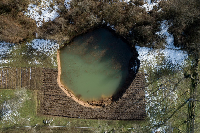 CROATIA MECENCANI SINKHOLES