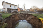 Earthquake damage, Mecencani, Croatia - 16 Feb 2021