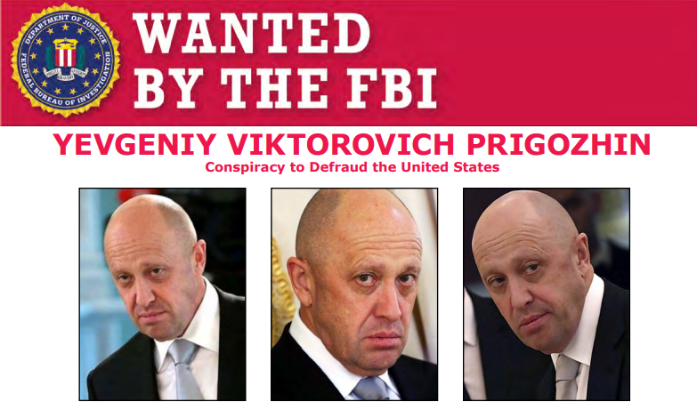 FBI caută să-l aresteze pe „bucătarul lui Putin” și a pus o recompensă de 250.000 de dolari pentru prinderea sa