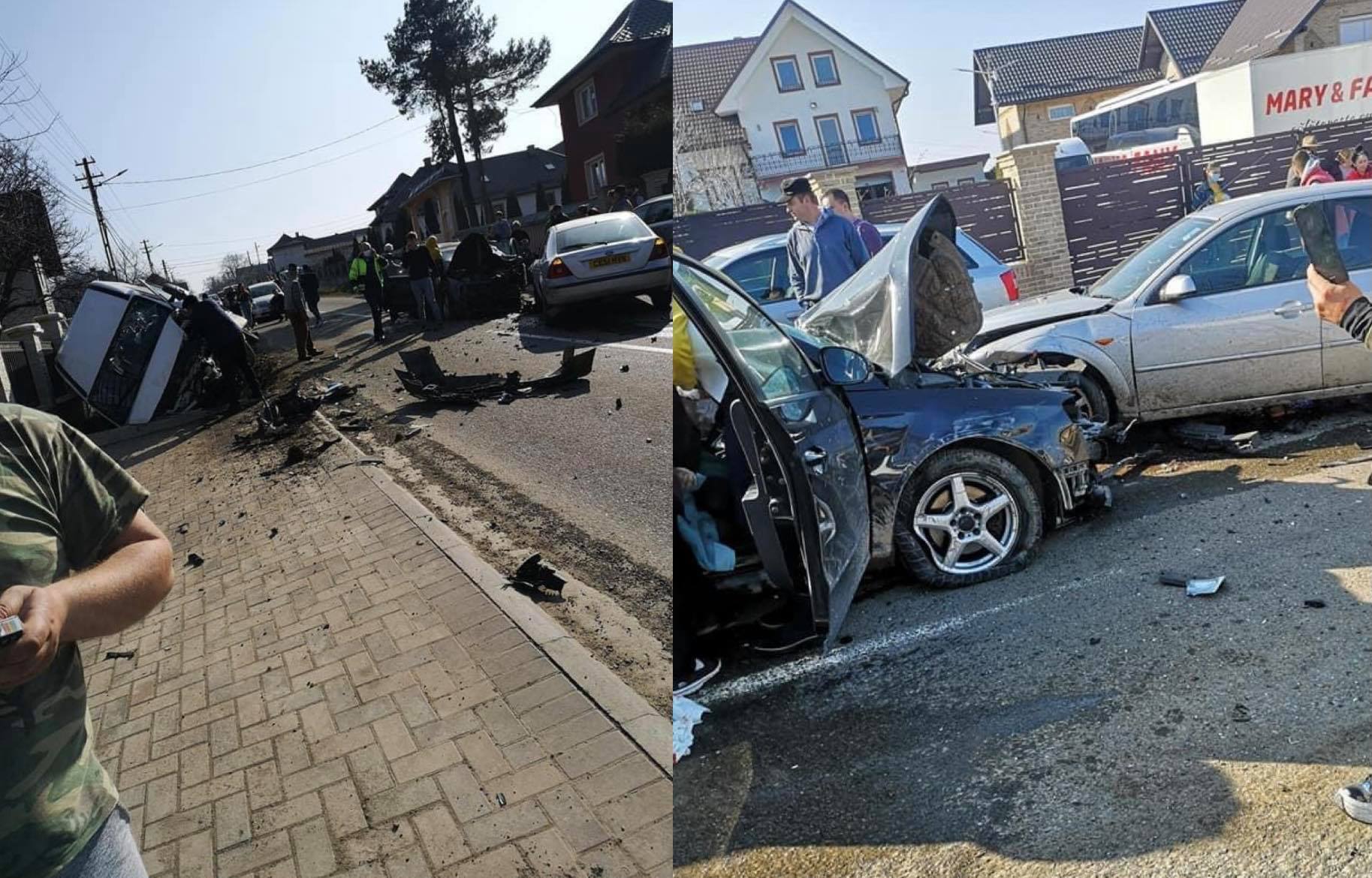 Microbuz cu 19 elevi, implicat într-un accident în Suceava. A fost activat Planul Roșu de Intervenție
