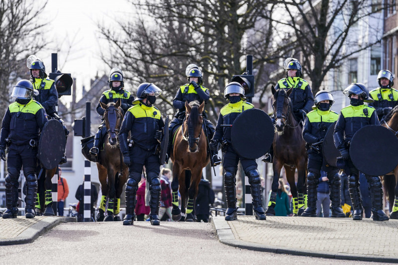 Coronavirus protests in The Netherlands