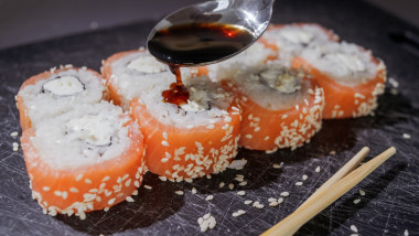 sushi cu soia