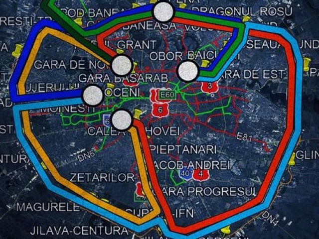 Cum arăta rețeaua trenului metropolitan al Capitalei. Nicușor vrea finanțarea proiectului de de milioane de euro prin PNRR | Digi24