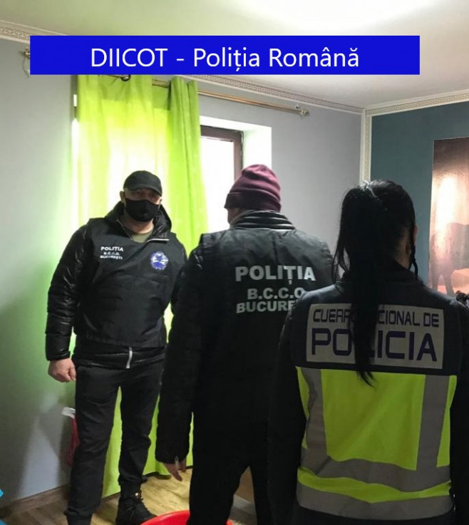 Rețea de proxeneți români care activa în Spania desființată cu sprijinul Europol