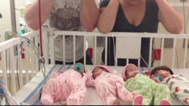 4 bebelusi nascuti la iasi de o mama infectata cu covid.