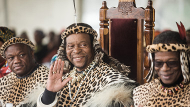 Regele Goodwill Zwelithini al poporului Zulu