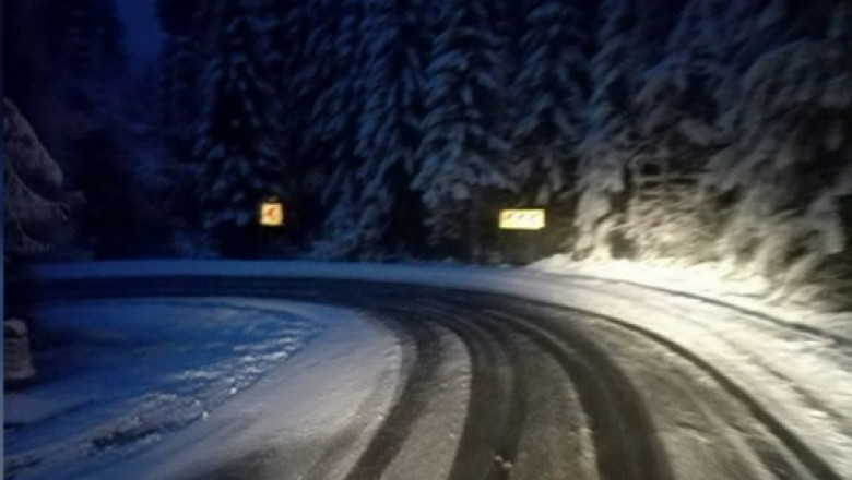 Drum cu zăpadă