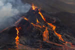 Volcanic Eruption Begins In Fagradalsfjall