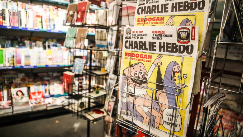 Turkey Launches Investigation Against Charlie Hebdo Over Erdogan Cartoon