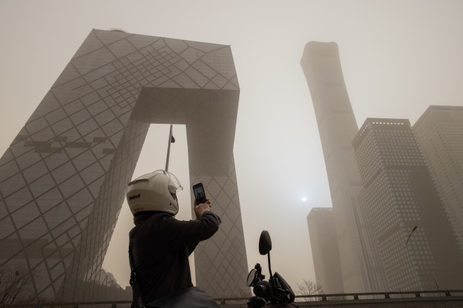 Sandstorm in Beijing