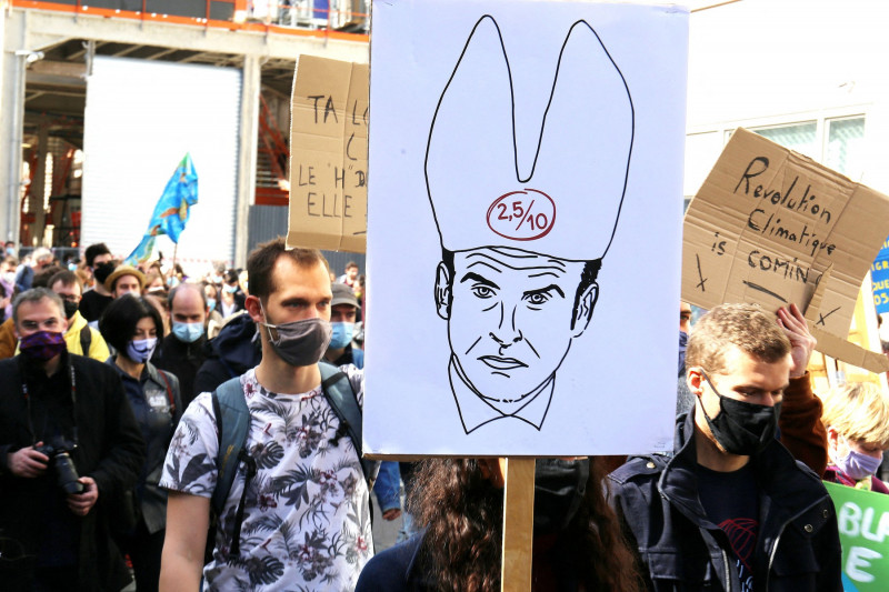 Marche pour une vrai loi climat ŕ Paris