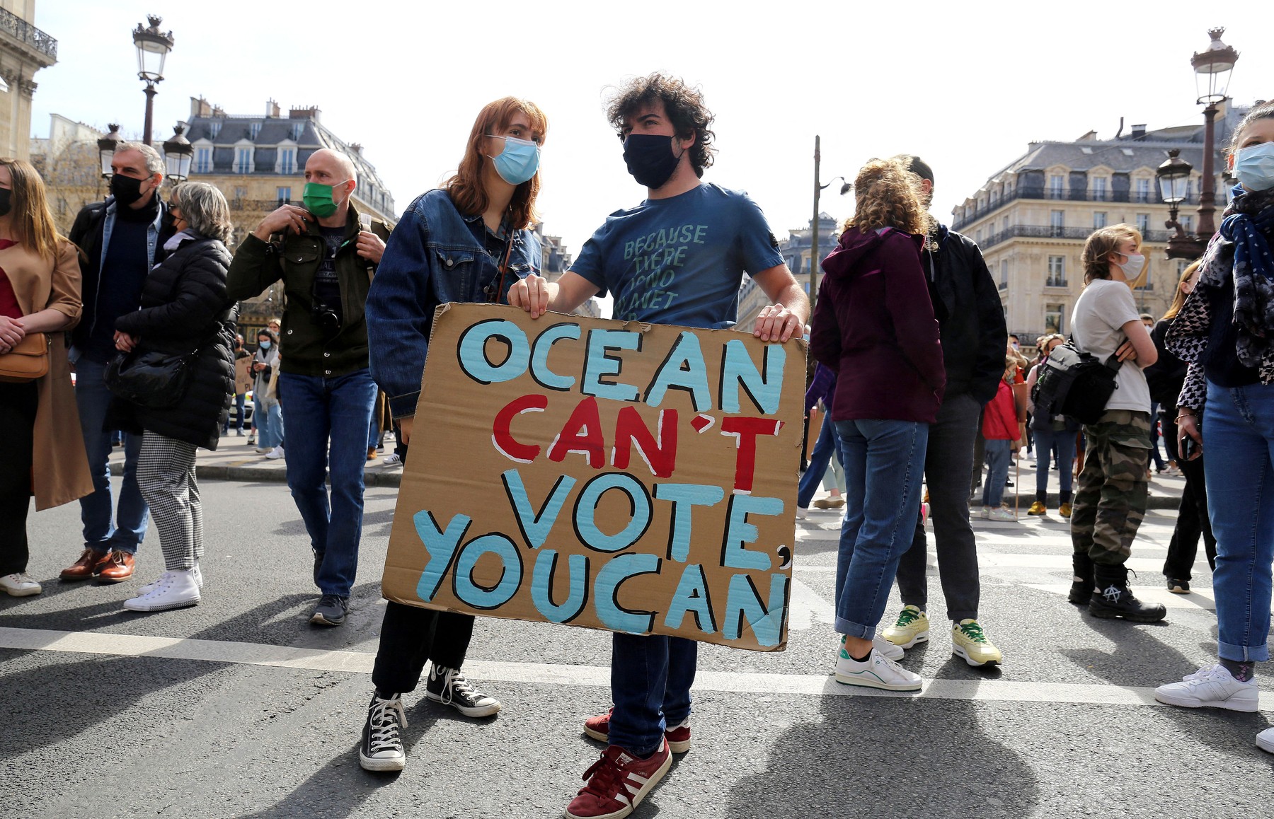 Marche pour une vrai loi climat ŕ Paris