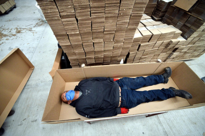 Mexico Cardboard Casket Production