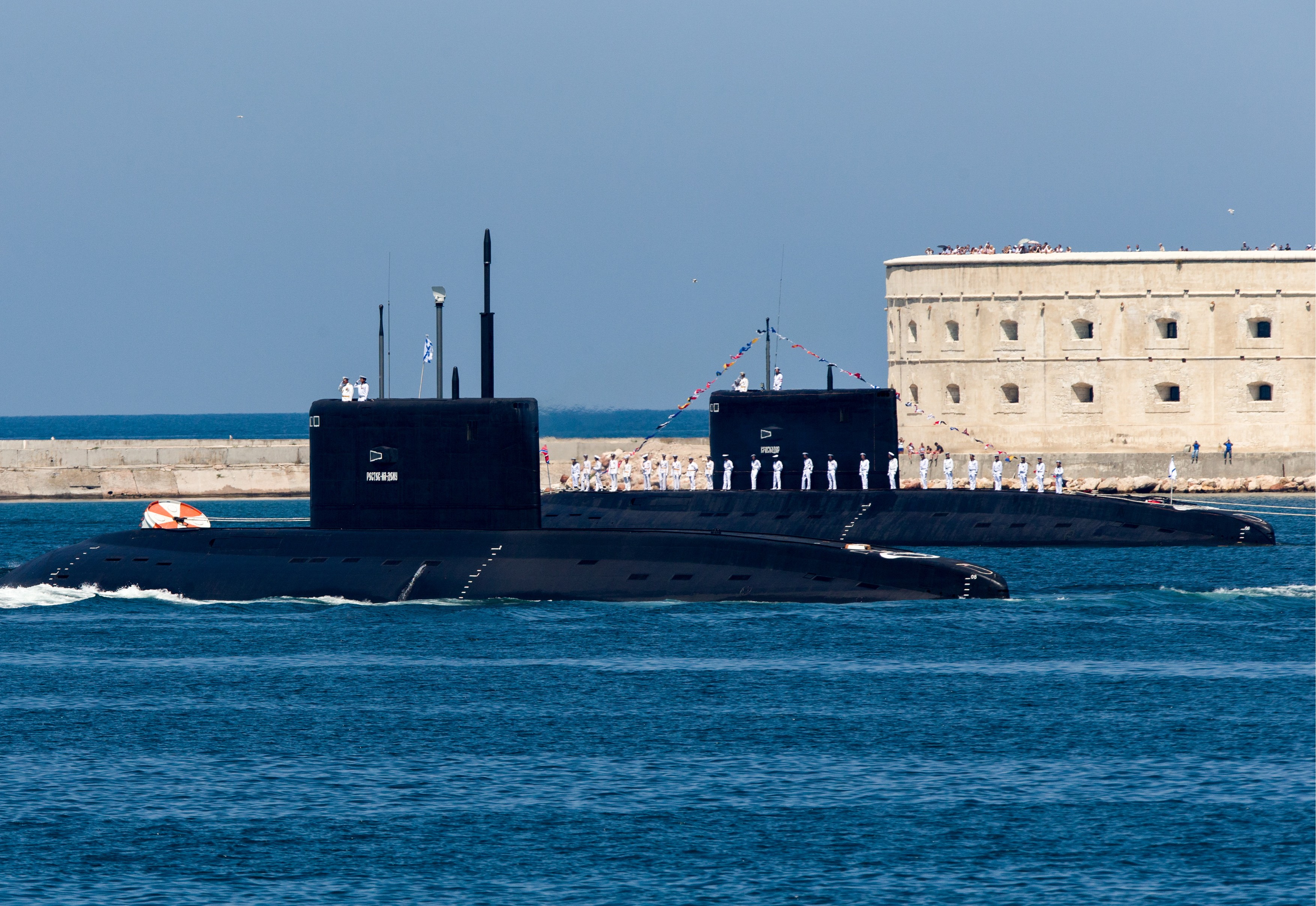 Rusia mobilizează toate submarinele din Marea Neagră cu ocazia unui amplu exerciţiu naval NATO din largul Constanţei