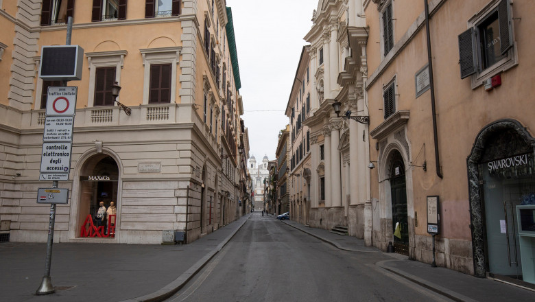 Coronavirus in Italy: emergency lockdown in Rome